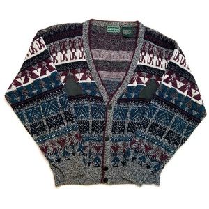 Vintage Campus Grandpa Cardigan Sweater